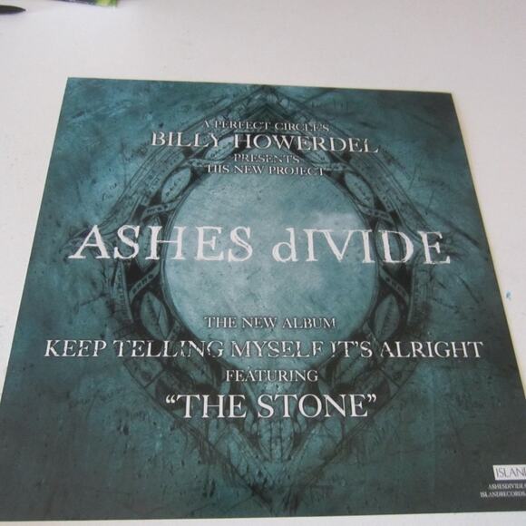 Ashes Divide Keep Telling Myself It's Alright Promo Poster - Picture 2 of 2